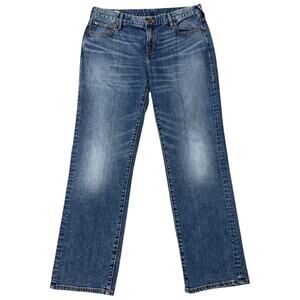 True Religion Rumer Loose Relaxed Straight Mid Rise Jeans 29